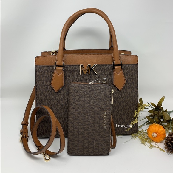 Michael Kors Mott Large Satchel and Wallet - Picture 1 of 15